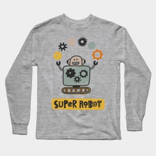 Super Robot Long Sleeve T-Shirt